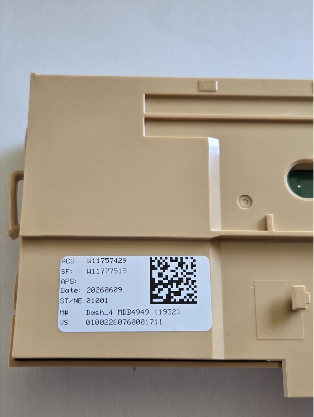 Whirlpool Dishwasher Control Board W11757429, W11661932, W11757429 A25